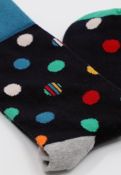 Șosete Bărbătești Organice Fără Cusătură cu , buline colorate ,Engros